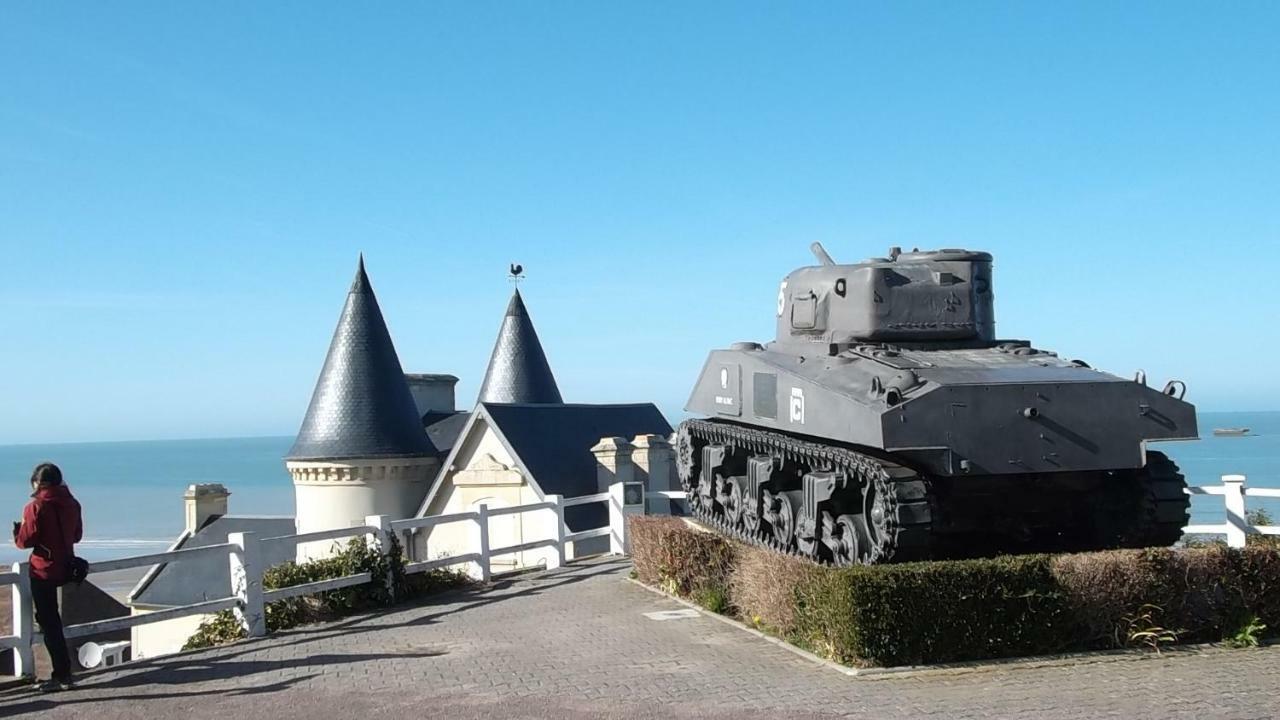 La Caravelle 10 Boulevard Gilbert Longuet Leilighet Arromanches-les-Bains Eksteriør bilde